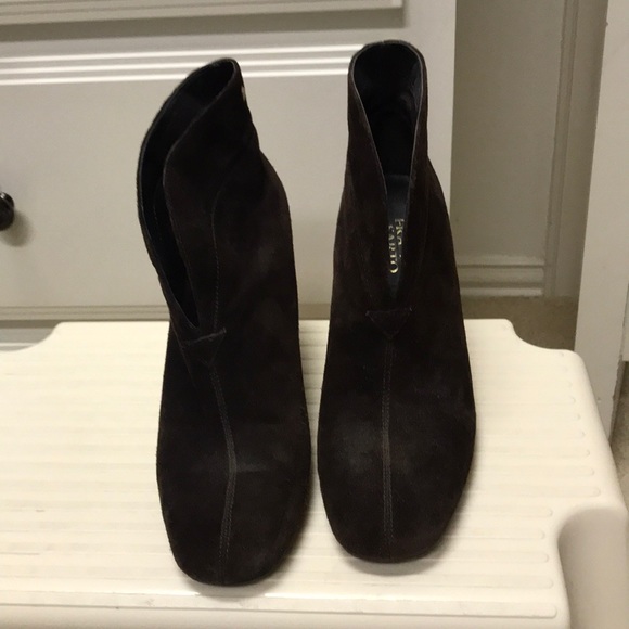 Brown suede Franco Sarto boots - Picture 1 of 5